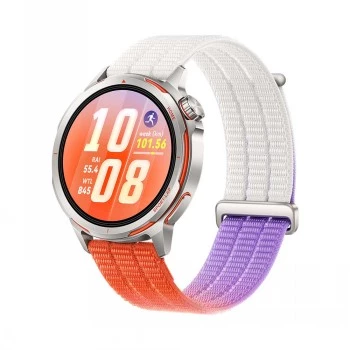 Išmanusis laikrodis HUAWEI GT Runner 2 – 1,32 colio (3,35 cm) AMOLED, 466×466, titanas, GPS, fluoroelastomerinis dirželis