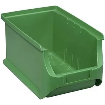 Dėžė sandėliavimui allit 456211, 150 x 125 x 235 mm, žalia, tvirtas plastikas