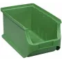 Dėžė sandėliavimui allit 456211, 150 x 125 x 235 mm, žalia, tvirtas plastikas