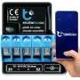 I/O modulis bleBox shutterBoxDC 2x dvejetainiai įėjimai, 2x relės išėjimai 230 V
