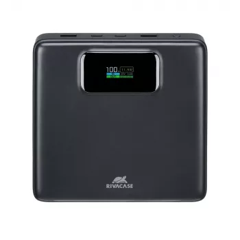 Power bank Rivacase VA1091 – 25800 mAh, bendra išėjimo galia 100 W, USB prievadai