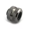 XSPC jungtis G1/4 prie 14mm kieto vamzdelio, juodas chromas - 8 vnt.