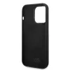 Karl Lagerfeld minkštas silikoninis dėklas RSG Black, skirtas Apple iPhone 14 Pro, KLHCP14LSRSGRCK