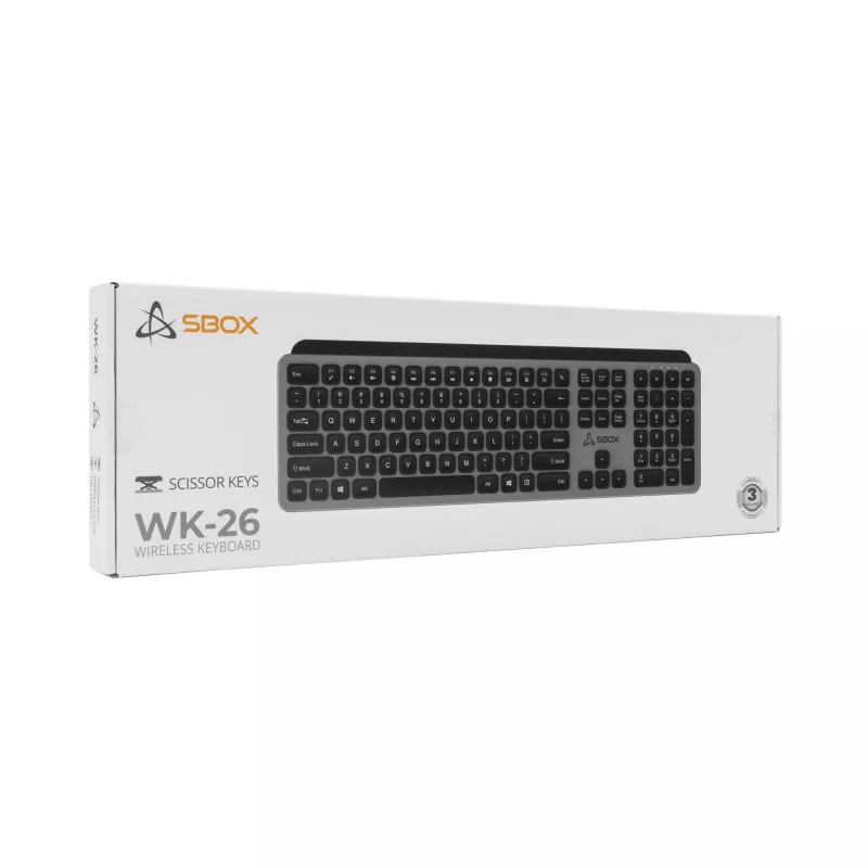 Sbox WK-26 HR Wireless belaidė klaviatūra