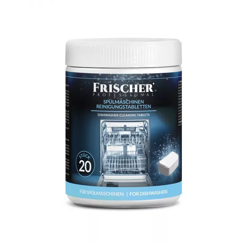 Indaplovių valymo ir kalkių šalinimo tabletės FRISCHER FR00206 20 vnt. 16 g