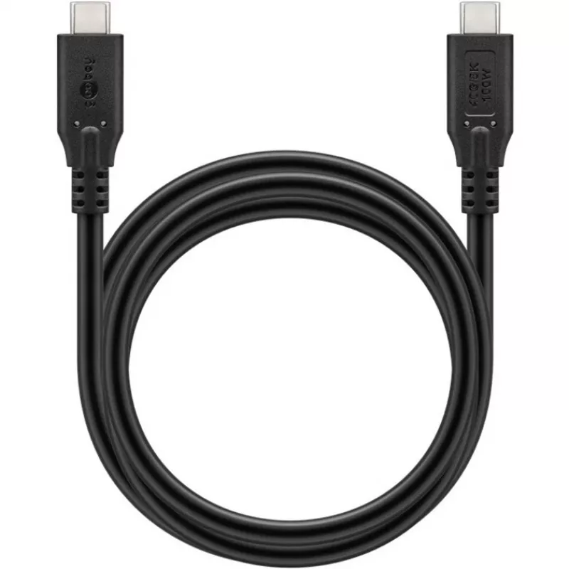 Goobay 74192 USB4 laidas, 1,5 m, juodas