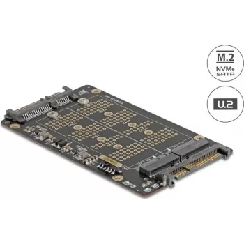 DELOCK Converter M.2 Key M NVMe SSD į U.2 (SFF-8639) 64354