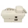 Analognis telefonas Panasonic KX-TS500PDW — 16 mygtukų, baltas, stalo/sienos montavimas, 100 įrašų telefonų knyga