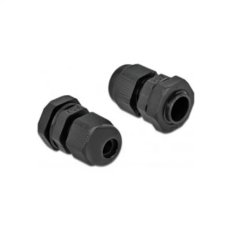 Kabelio įvadas DeLOCK 60192 juodas plastikinis 10 vnt.