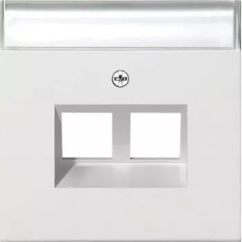Gira 2640112 Baltas