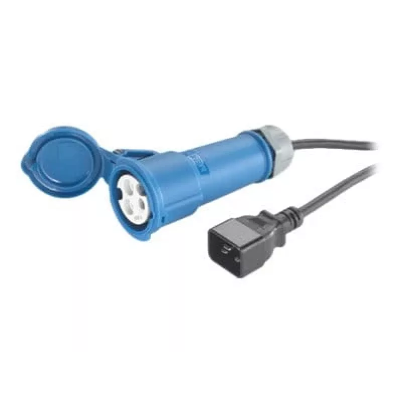APC maitinimo laidas, C20 į IEC309 (16A), 2,5 m, 230 V, 16 A