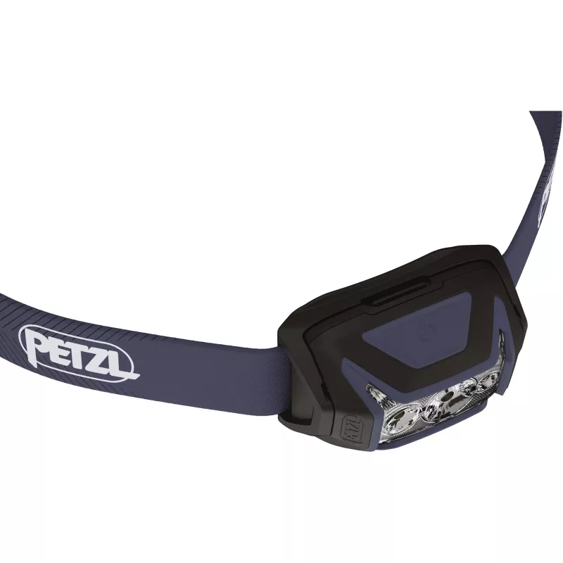Priekinė galvos lemputė Petzl Actik Black – LED, 100 lm, 2 šviesos diodai, IPX4, AAA baterijos