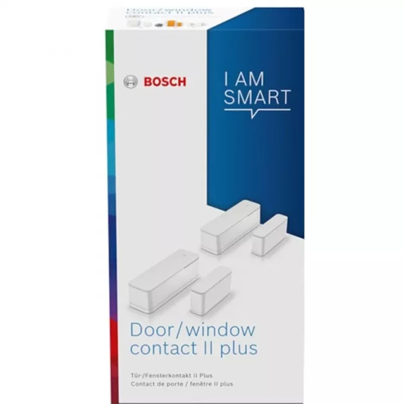 Bosch Door/Window Contact II Plus durų ir langų jutiklis, belaidis, baltas