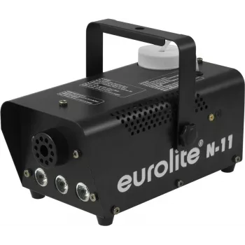 Dūmų mašina EUROLITE N-11 LED Hybrid AM su tvirtinimo kronšteinu, hibridinė dūmų ir LED, įskaičiuotas kronšteinas