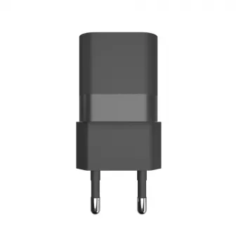 Kelioninis USB-C įkroviklis FIXED FIXC25M-C-BK, fiksuotas kabelis, 25 W, kompaktiškas