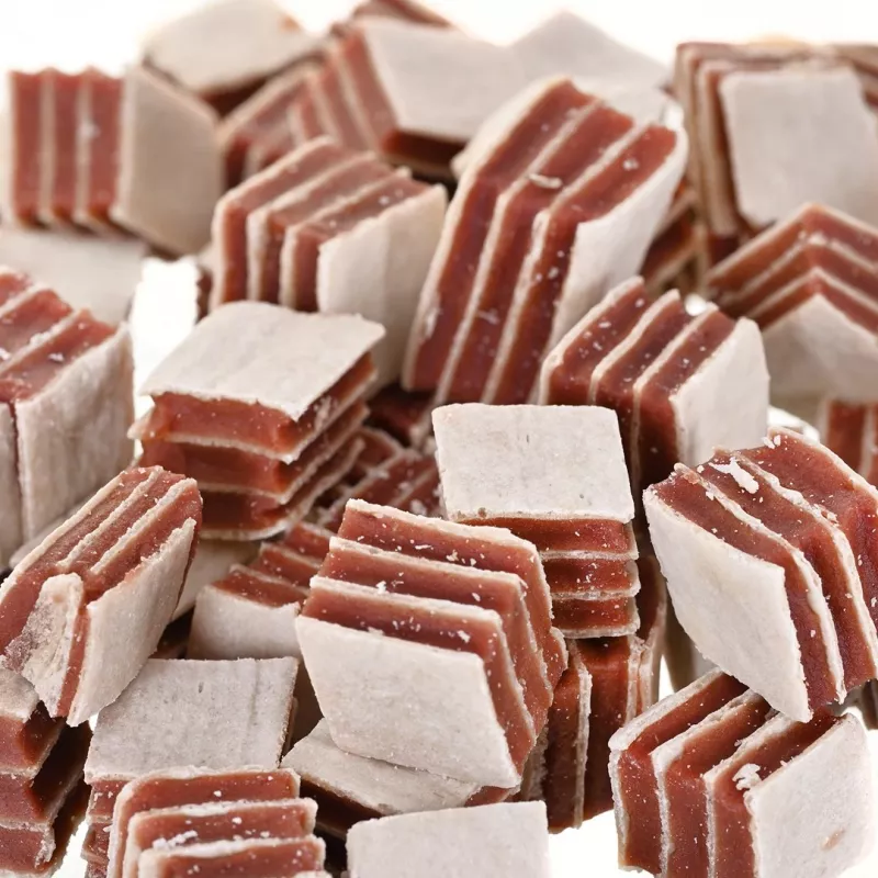 PETITTO Minkšti sumuštiniai su ėriena ir žuvimi – šunų skanėstas – 500 g