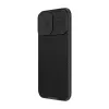 Apsauginis dėklas Nillkin CamShield Pro iPhone 16 Plus, juodas, su slankiojančiu fotoaparato dangteliu