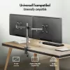 Dvigubas monitoriaus laikiklis 17-32 col. 10 kg rankai
