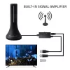 Televizijos antena QOLTEC TV DVB-T/T2 Qoltec (vidaus / lauko) modelis 57065