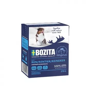 Šlapias šunų ėdalas BOZITA Chicken & Deer Adult 370 g – be grūdų, visoms veislėms