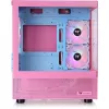 Thermaltake View 170 TG ARGB rožinis Micro Tower korpusas su dviem grūdinto stiklo plokštėmis