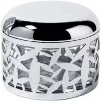 Alessi Cactus! Indelis kietajam sūriui iš nerūdijančio plieno ir stiklo, 92 mm