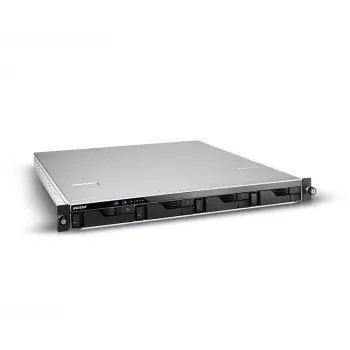 Asustor Lockerstor 4RD NAS Rack (1U) Intel Atom® C3538 8 GB DDR4 Pilka