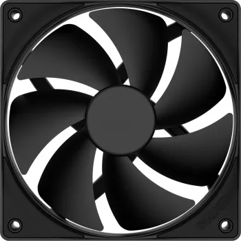 NZXT F Series F120P 120mm korpuso ventiliatorius - juodas