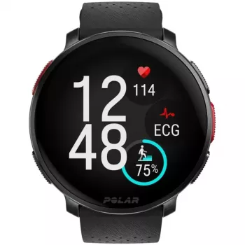 Polar Vantage V3 - Aliuminis - Sportinis laikrodis su dirželiu - Silikoninis - Ekranas 3,5 cm (1,39 colio) - 32 GB - Bluetooth - 57 g - Night Black (900108890)