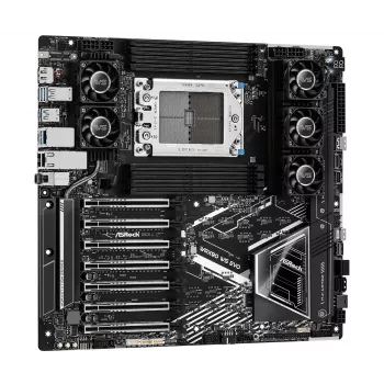 ASRock WRX90 WS EVO pagrindinė plokštė AMD WRX90 Socket sTR5 EEB