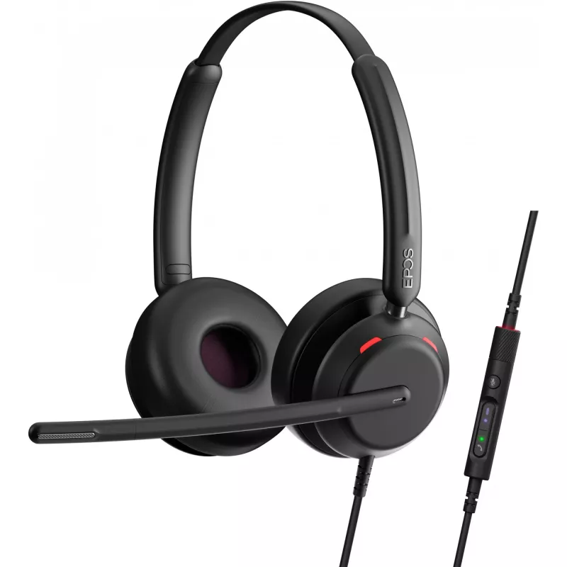 Ausinės EPOS IMPACT 760T - Ant ausies - Laidinės - USB-C - Juodos - Sertifikuotos Microsoft Teams (1001214)
