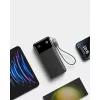 PowerBank su USB-C laidu 20000 mAh 30W Juoda