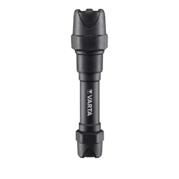 Varta Indestructible F20 Pro – rankinis žibintuvėlis – juodas – aliuminis – 9 m – IP67 – LED