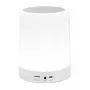 Manhattan Sound Science Bluetooth garsiakalbis, 5 val. grojimo laikas, 10 m diapazonas, microSD skaitytuvas (32 GB), Aux 3.5 mm, 3 W, baltas