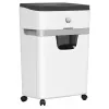 Popierių smulkintuvas HP OneShred 18CC, dalelių pjovimas, 65 dB, 22 cm, baltas, juodas