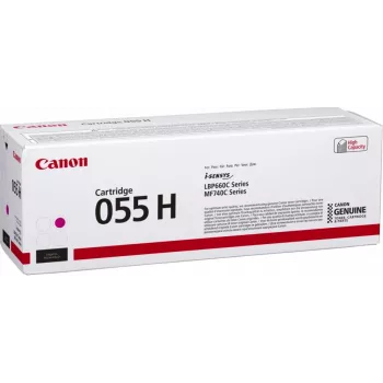 Canon 055H original dažų kasetė 1 vnt. Purpurinė