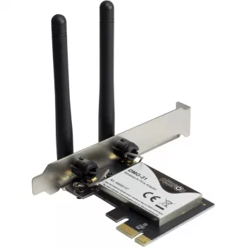 Inter-Tech DMG-31 – belaidis tinklo adapteris – PCI Express – Wi-Fi 4 (802.11n) – 300 Mbit/s
