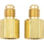 Adapteris testo 0554 3113 šaldymo žarnoms — 1/4 colio į 5/16 colio SAE ir 7/16 colio į 1/2 colio UNF