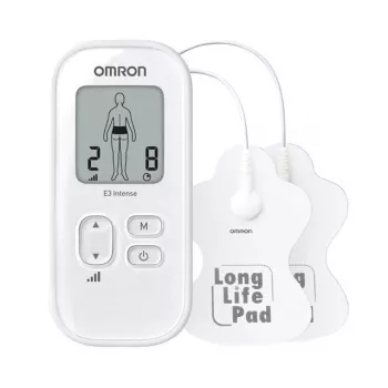 Omron E3 Intense HV-F021-E4W TENS skausmo terapijos prietaisas