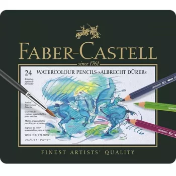 Spalvoti pieštukai Faber-Castell Albrecht Dürer Multi 24 vnt.