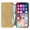 Dėklas Krusell Broby 4 Card SlimWallet iPhone XS Max, rudos spalvos