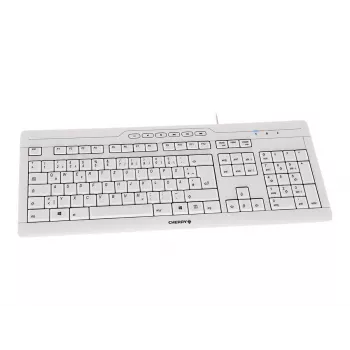 CHERRY STREAM 3.0 klaviatūra biurui USB pilka