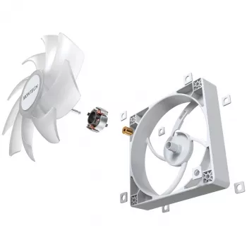 Ventiliatorių rinkinys Montech GF120 PWM ARGB 3 viename – 120 mm PWM ventiliatoriai su ARGB apšvietimu
