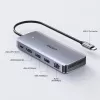 UNITEK aktyvus USB-C centras 10 Gbps, M.2, HDMI, PD 100W
