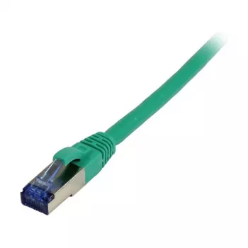 Pataisos laidas RJ45 CAT6A 500MHz 0,15m žalias S-STP (S/FTP) TPE/LSZH (Superflex) AWG26 Syner