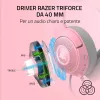 Laidinė ausinė ant galvos Razer RZ04-04730200-R3M1 — uždengiančios ausines, 1,3 m laidas, 353 g, rožinė