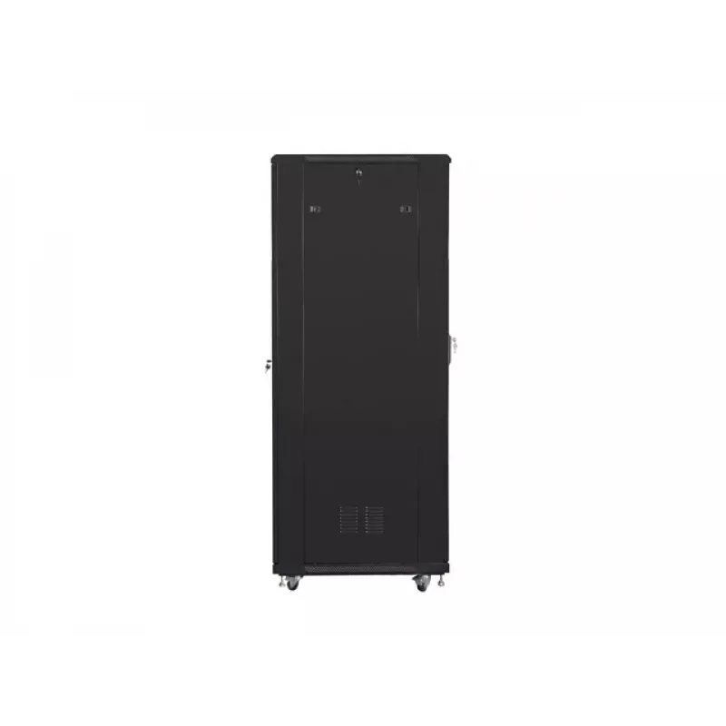 LANBERG 19 42U 800x800 laisvai pastatoma spinta su grūdinto stiklo durimis (FlatPack) juoda (krovininis pristatymas)