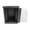 Rack spinta DeLOCK 43418 19 colių 12U aukščio juoda
