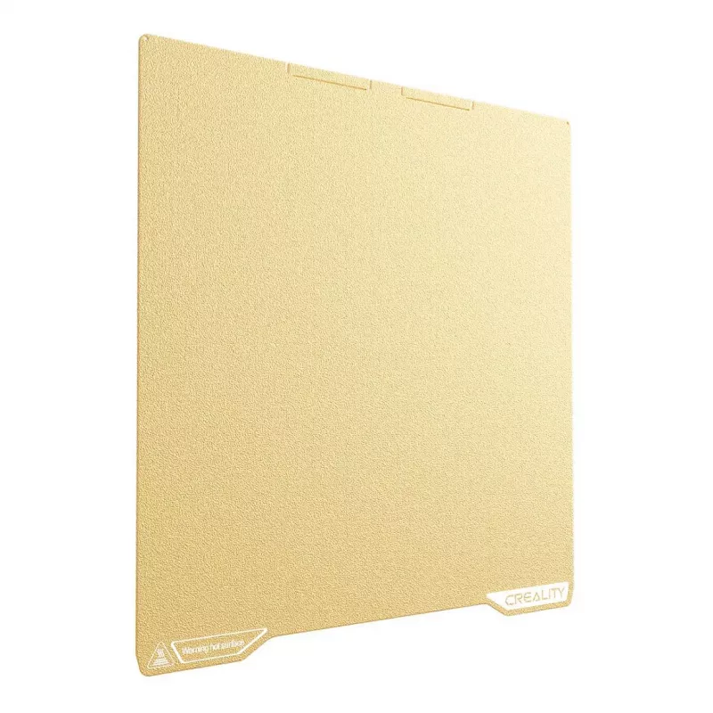 Buildplate Creality K2 PEI matinis spausdinimo paviršius, tinka Creality K2, geltona, 1 vnt.