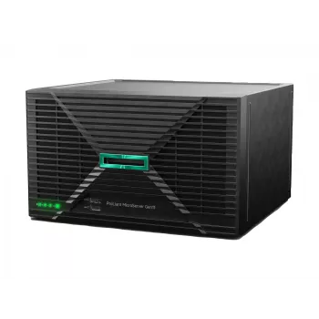Serveris HPE ProLiant MicroServer Gen11 6325P 3,5 GHz 4 branduoliai 1P 32 GB DDR5 4LFF NHP 2×4 TB HDD 180 W PS